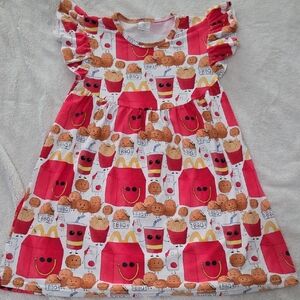 Colorful Kids Dress Happy Meal Theme